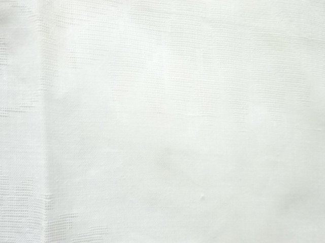  アンティーク　透かし織菊模様夏用長襦袢